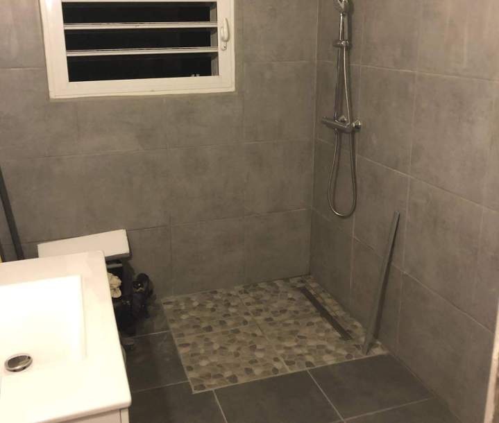 Installation de douche à l'italienne Guadeloupe